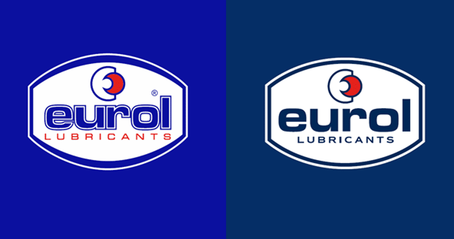 Logotipo da Eurol Antes-Depois