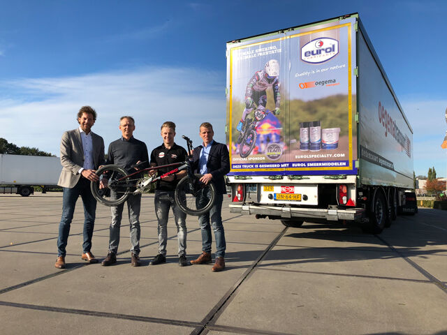 Eurol verlengt de verbintenis met BMX'ers van Team Oegema TVE in 2018.