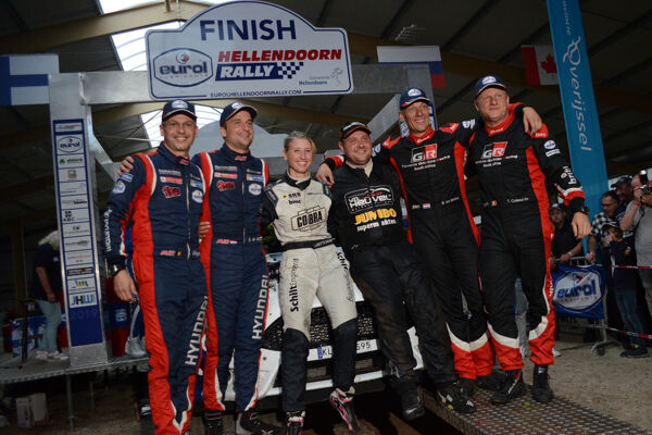 Jasper van den Heuvel and Lisette Bakker were the winners of the Eurol Hellendoorn Rally 2019.