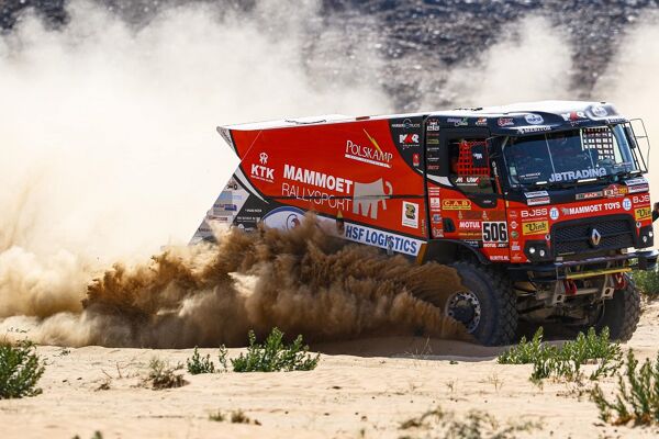 Mammoetrallysport Dakar Rally Truck: Transmissieöl Praxisfall Specialty Racing-Linie