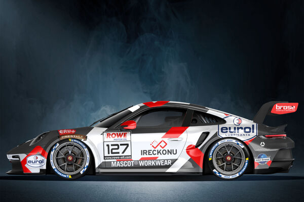Das Auto von Tom Coronel für den Porsche Cup.