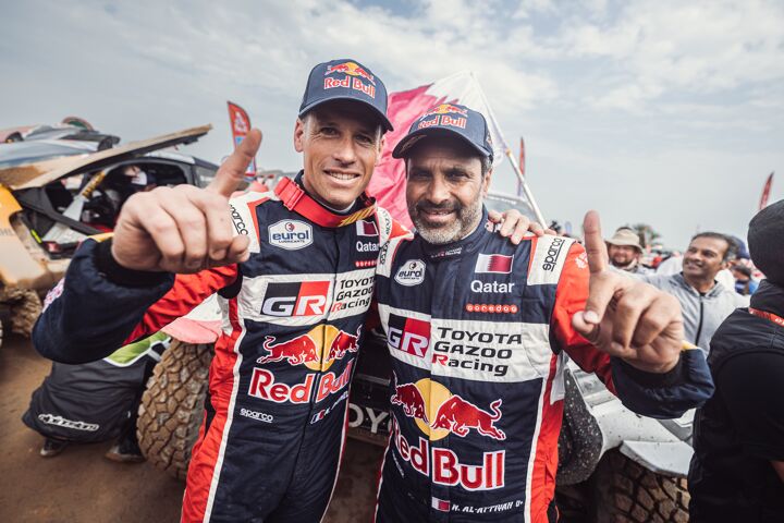 Vainqueurs du Rallye Dakar 2023 avec la puissance des performances des lubrifiants Eurol.