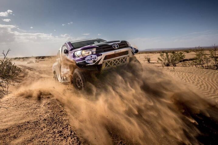 Eurol Lubricants bei der Dakar Rally 2018. Mission erfolgreich für die Eurol-Teams.