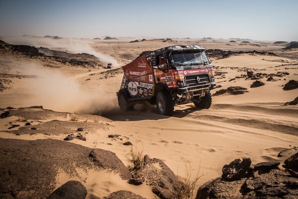 Mammoet-Rallysport-Team-Truck_Dakar-Rally-2021_Eurol-Lubricants