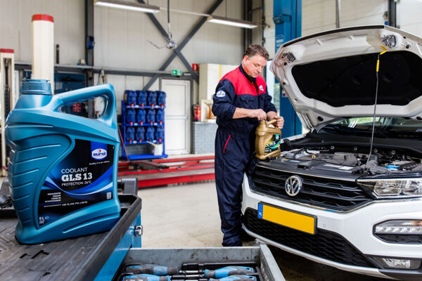 Ondersteuning met de Eurol Service Point Garageformule.