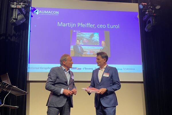 Uitreiking AUMACON garageformule top 40