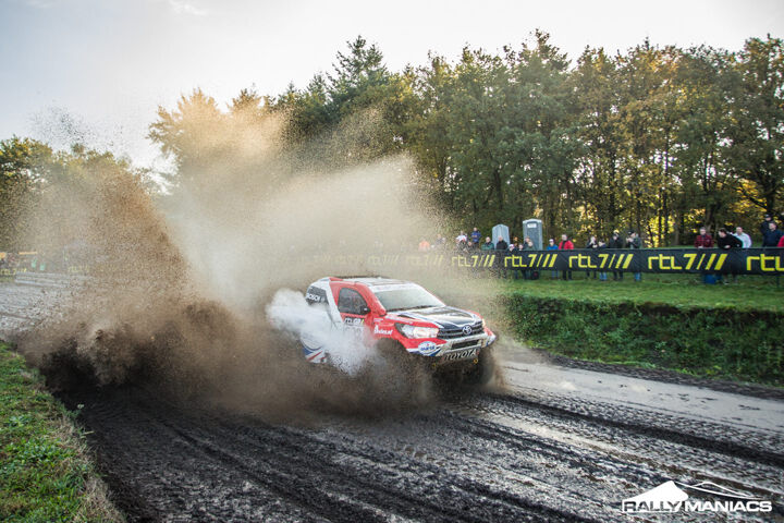 Bernhard ten Brinke, winnaar van de Dakar Pre-proloog 2017 met Eurol Lubricants.