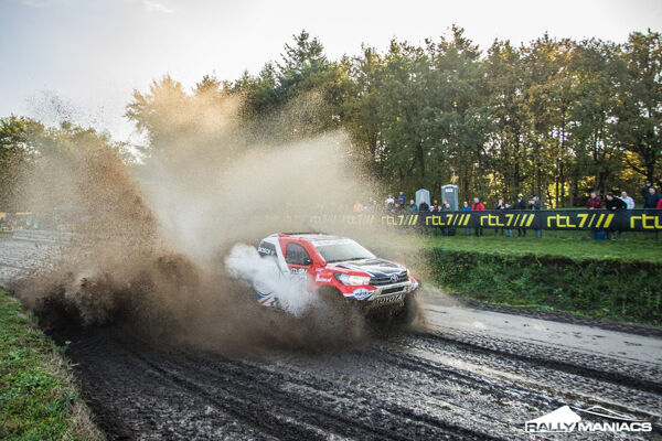 Bernhard ten Brinke, winnaar van de Dakar Pre-proloog 2017 met Eurol Lubricants.