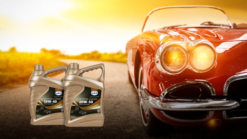 Eurol Supreme Classic motor oil for Classic Cars