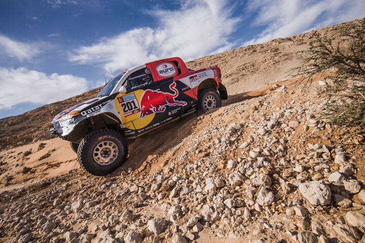 Toyota GAZOO Racing Stage 8 Dakar Rally 2022