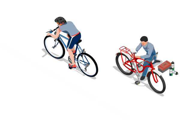 Market introduction in the mountain bike two-wheeler sector