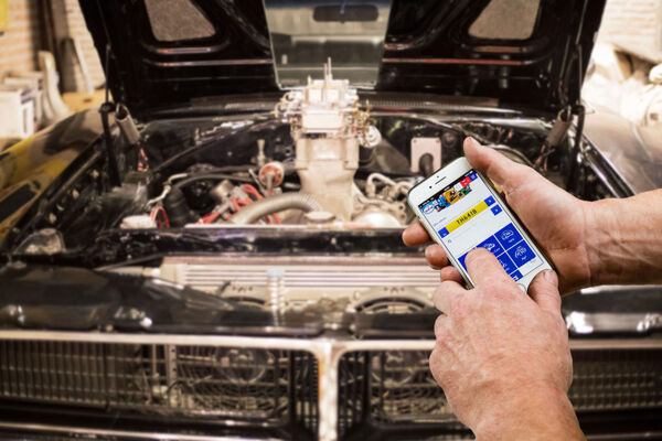 Classic cars are included in the Eurol Product Advisor.