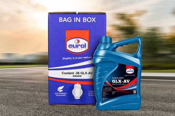 Eurol Coolant min36 Degrees GLX AV Coolant OAT Technology