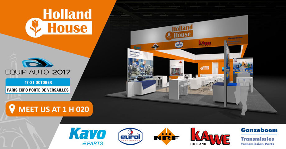 Holland House op Equip Auto 2017 met Eurol Lubricants.