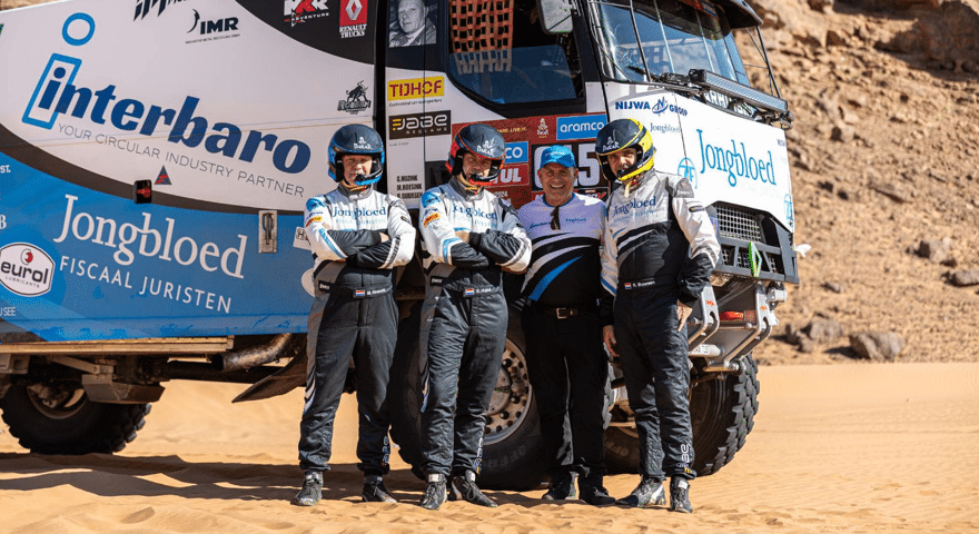 Jonbloed Dakar Team 2024 Gert Huzink Martin Roesink Rob Buursen