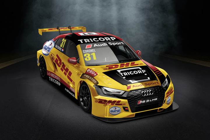 Tom Coronel's FIA WTCR car is an Audi RS-3 LMS.