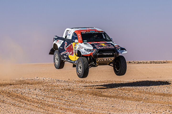 Nasser Al Attiyah, Etappe 4 der Dakar-Rallye 2022, Team Toyota GAZOO Racing