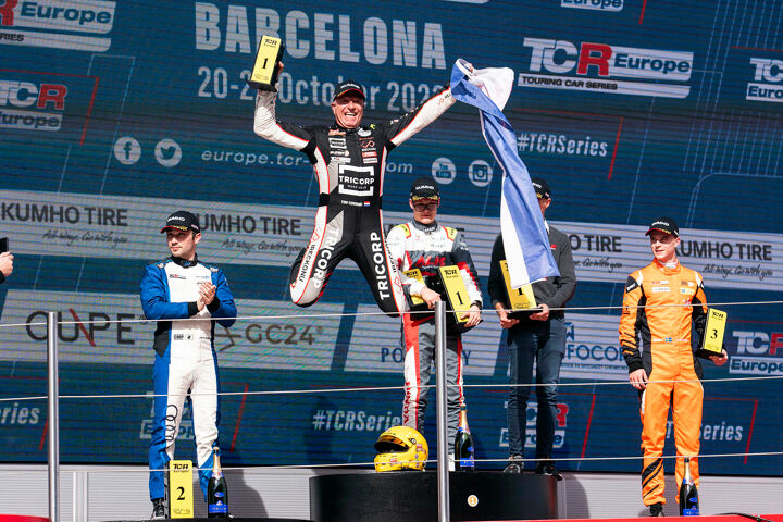 Tom Coronel, champion de la série TCR Europe 2023.