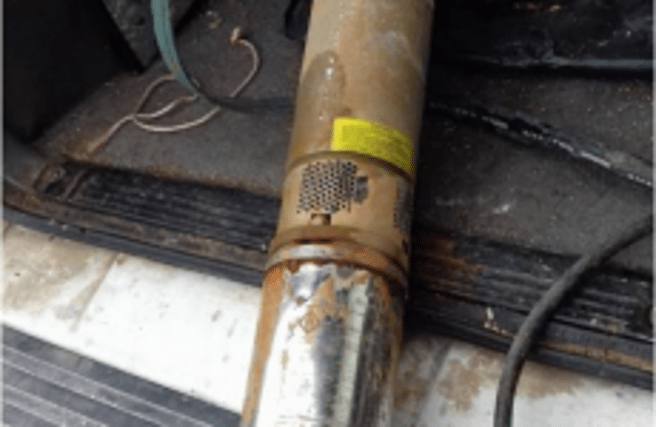 Corrosión en bombas sumergibles