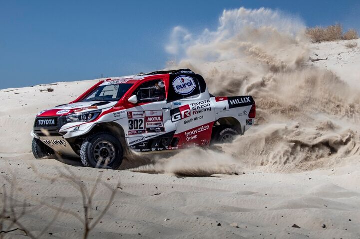 Eurol, official sponsor of Toyota GAZOO Racing during the Dakar Rally 2019.