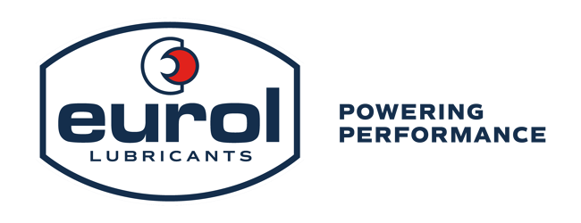 Eurol logo tarczy + hasło PMS 295 + 485