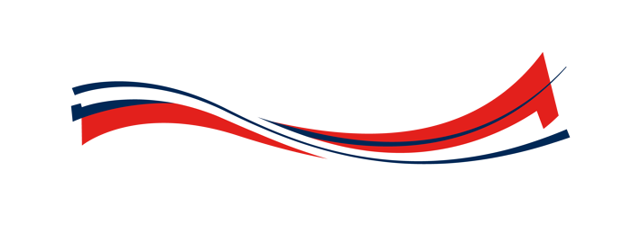 Eurol wave white over red PMS 295-485