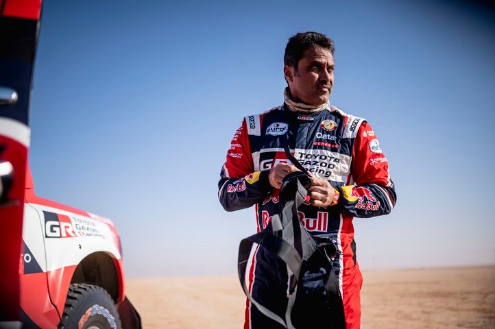 Redbullfoto Nasser Al Attiyah Dakar Rally 2022 toyota GAZOO Racing